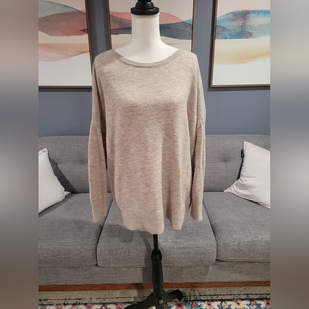 Express crewneck oversized sweater L